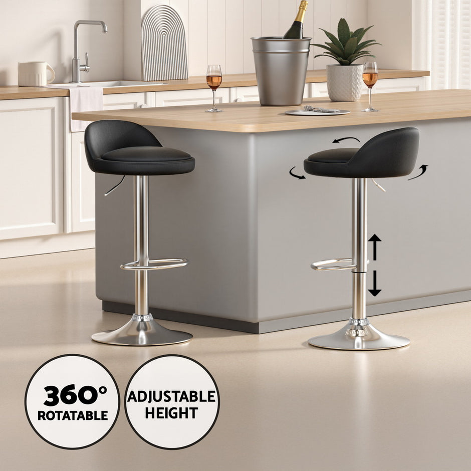 Artiss Bar Table and Stools Set Dining Desk Kitchen Chairs Cafe Pub