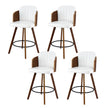 Artiss Wooden Bar Stools Swivel Kitchen Counter Stool Chair 58cm Seat Height