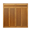 Artiss Shoe Rack Cabinet 30 Pairs Storage Cupboard Bamboo