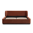 CBD10499-MI King Bed Frame - Burnt Maroon