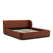 CBD10499-MI King Bed Frame - Burnt Maroon