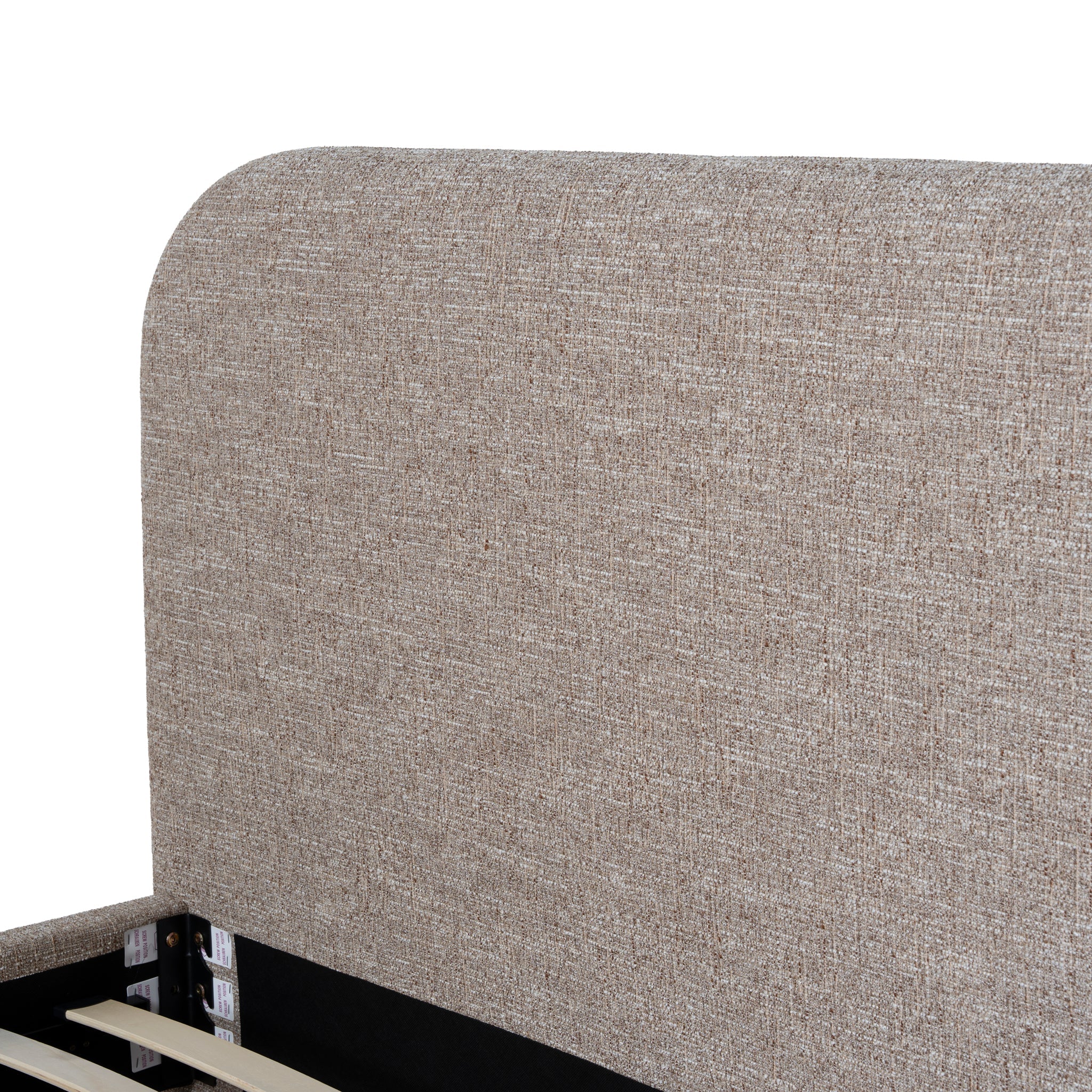 CBD10508-YO King Bed Frame - Stonish Beige