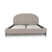 CBD10523-YO Fabric Queen Bed Frame - Stonish Beige