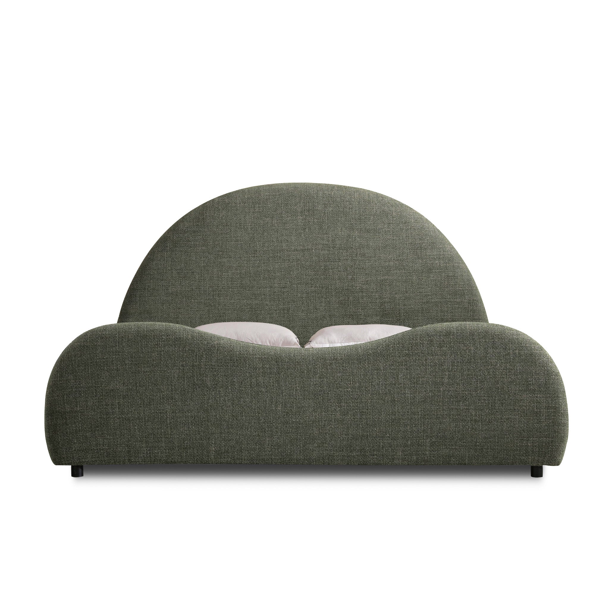 CBD12377-YO Queen Bed - Kaitoke Green