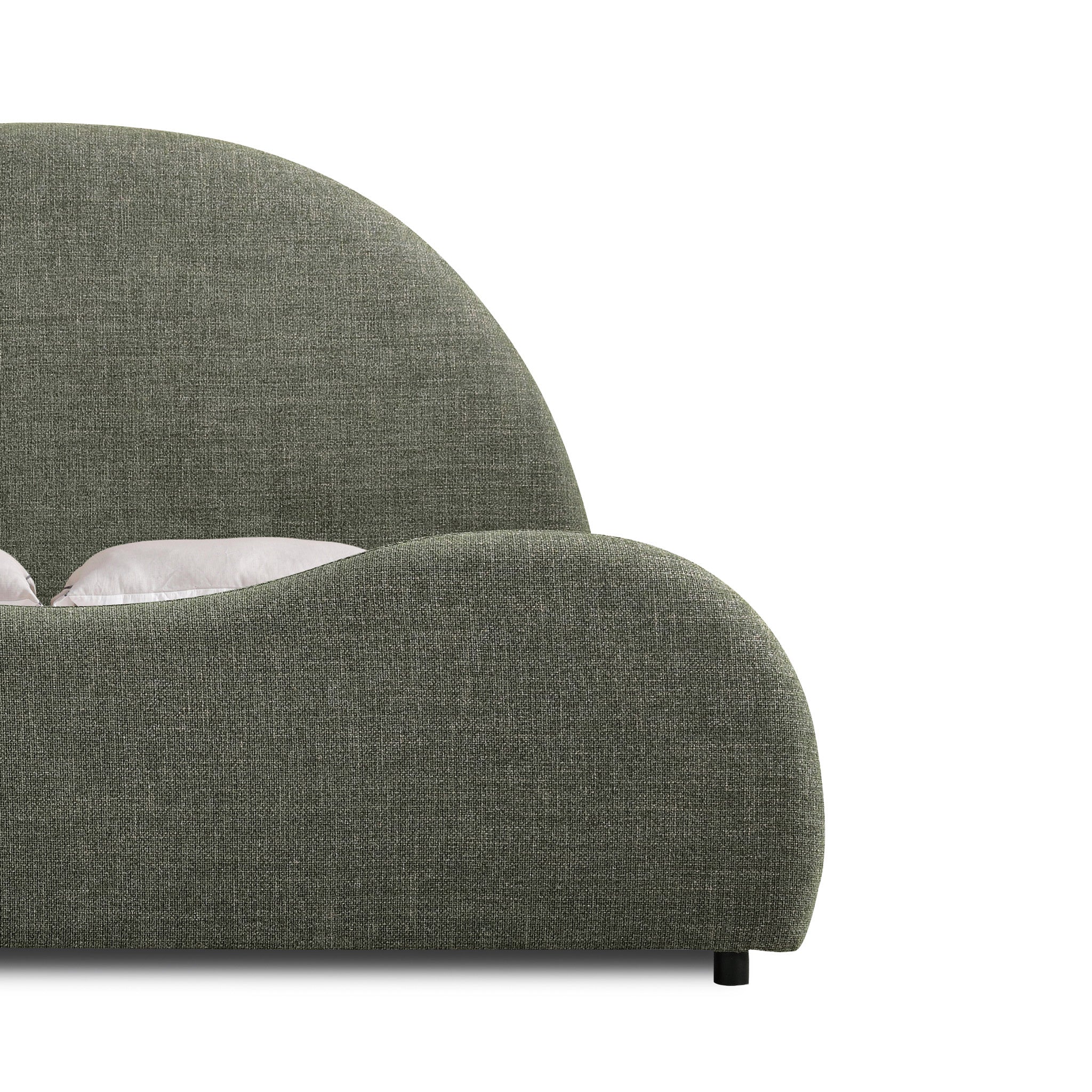 CBD12377-YO Queen Bed - Kaitoke Green