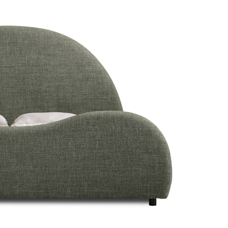 CBD12376-YO King Bed - Kaitoke Green