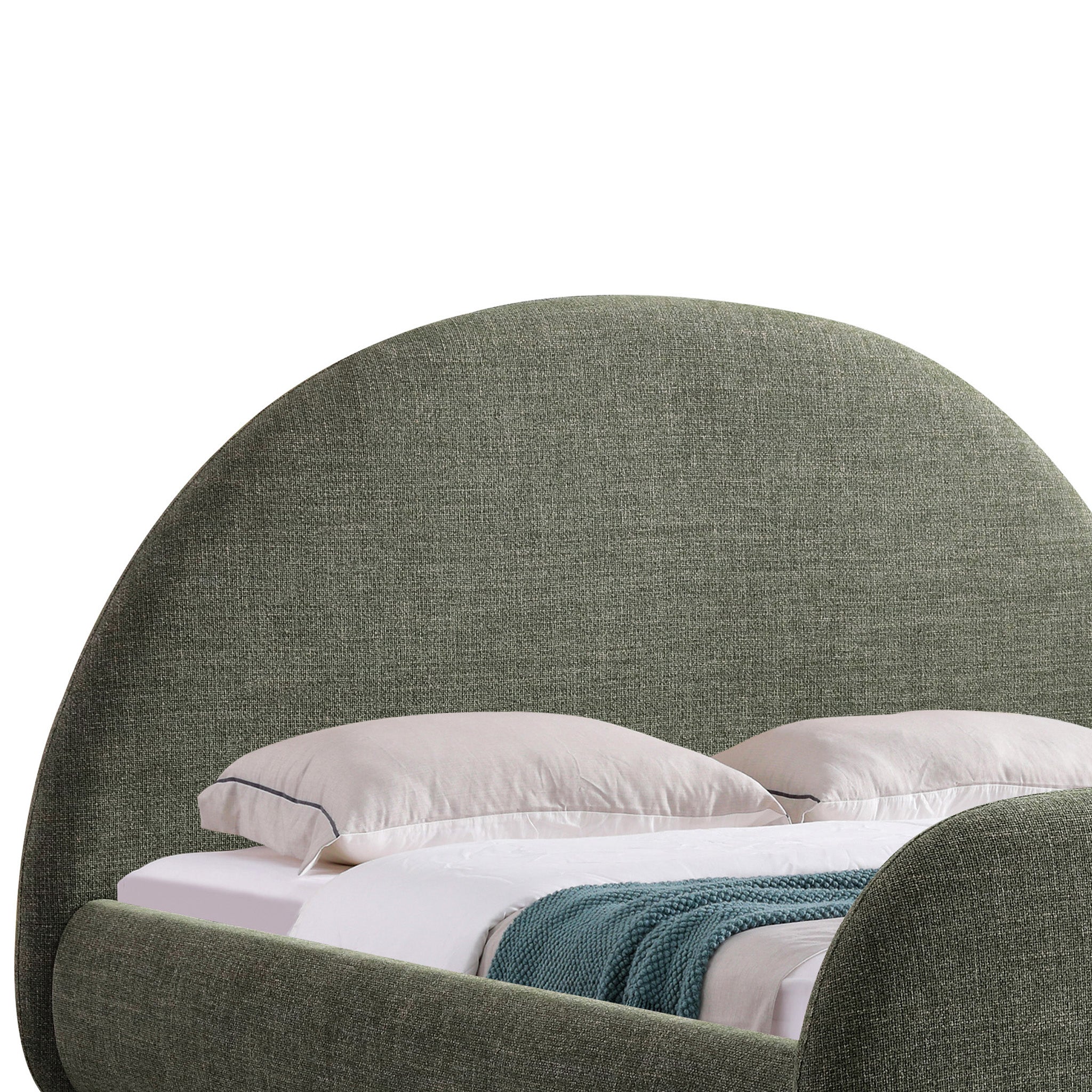 CBD12376-YO King Bed - Kaitoke Green