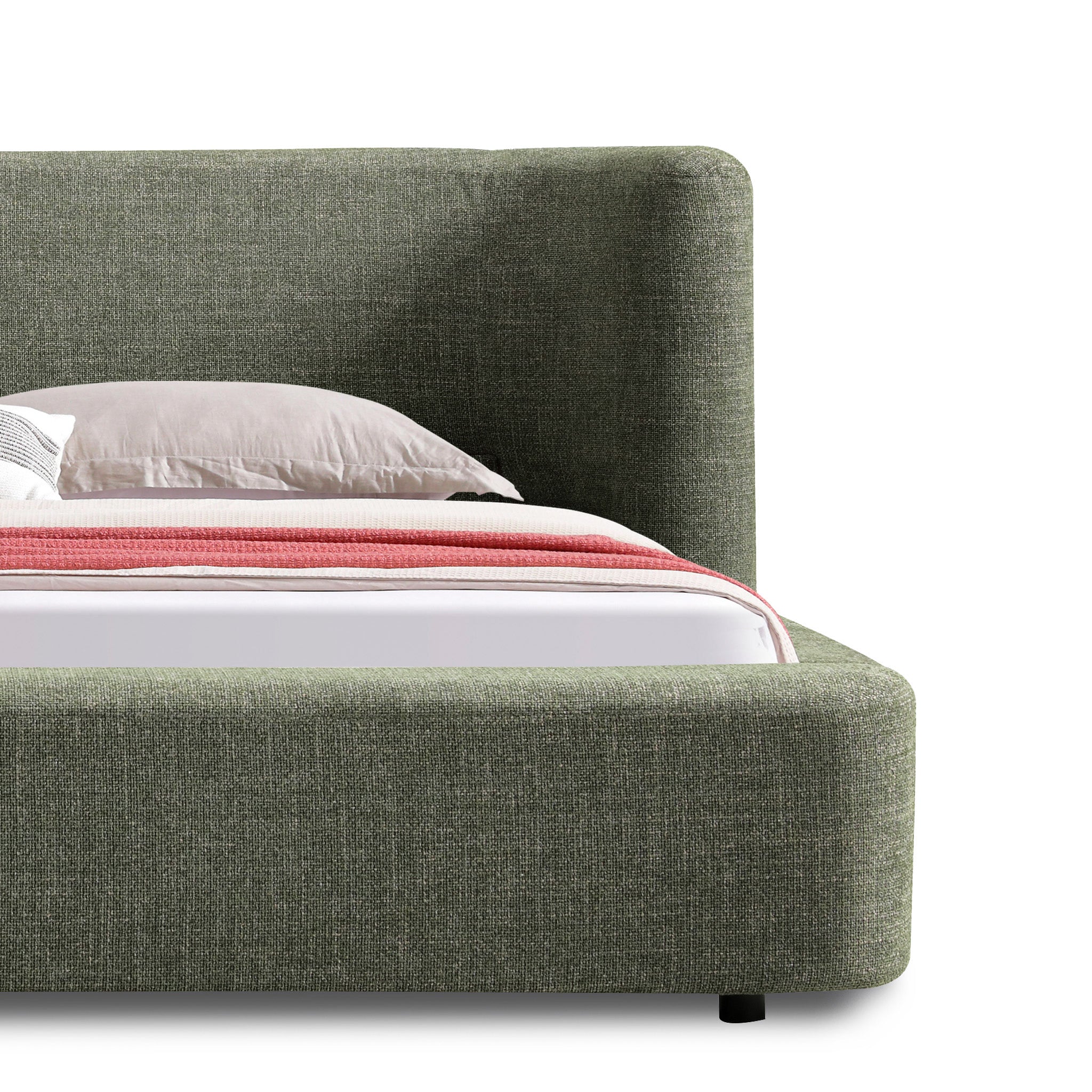 CBD12386-YO King Bed - Kaitoke Green