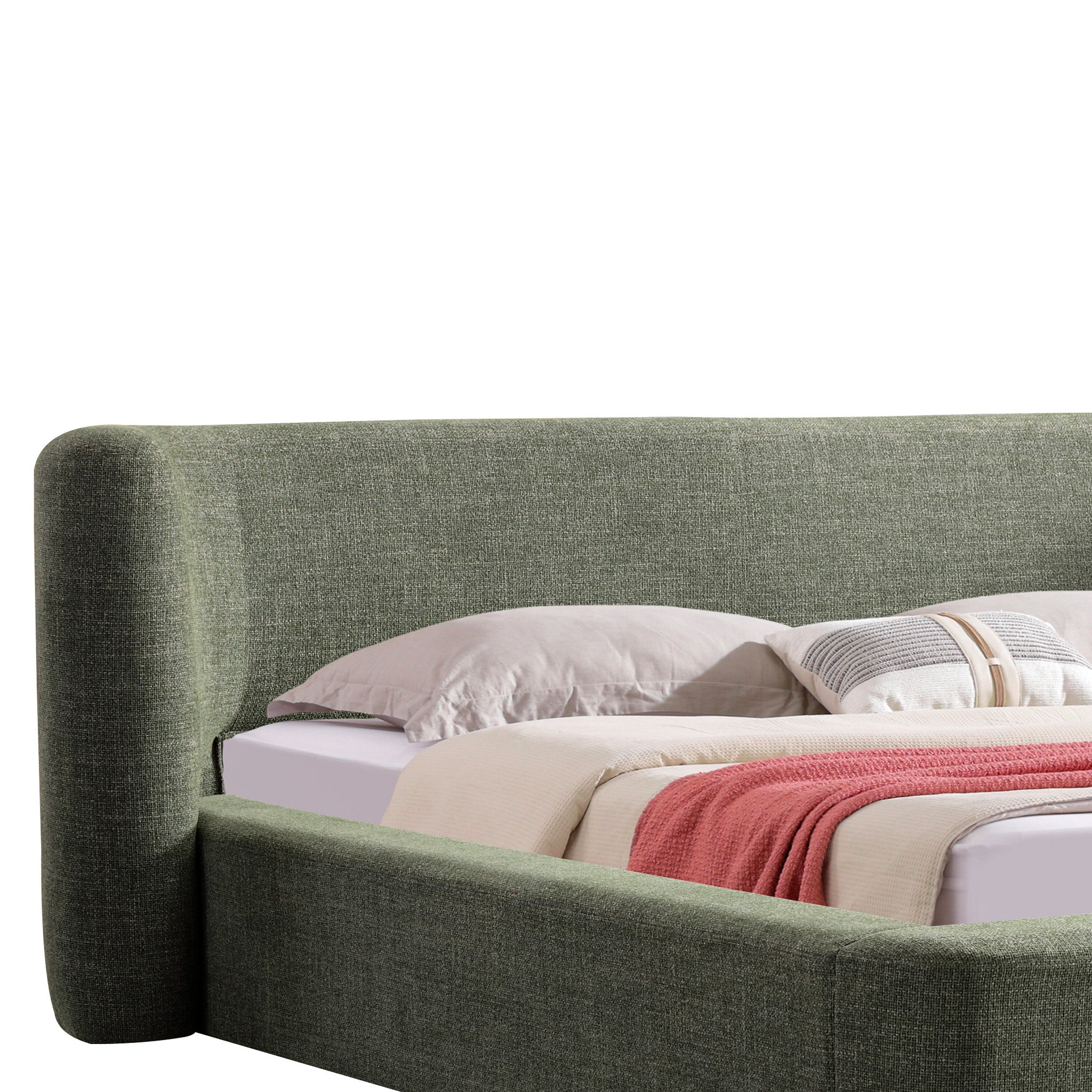 CBD12386-YO King Bed - Kaitoke Green