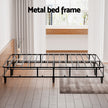 Artiss Bed Frame King Size Metal Grey MASON