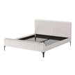 Artiss Bed Frame King Size Beige AMMY