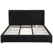 Artiss King Bed Frame Storage Charging Station Upholstered 3 Drawers USB Type-C