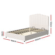Artiss Bed Frame Double Size Boucle FION