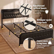 Artiss King Bed Frame with Storage Headboard SAA Certified Charging Station