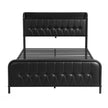 Artiss Queen Bed Frame with Storage Headboard SAA Certified Charging Station