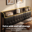 Artiss Queen Bed Frame with Storage Headboard SAA Certified Charging Station