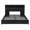 Artiss King Bed Frame with Storage Headboard, 2 Drawers, Charging Station & LED Light