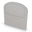 CBH10224-YO Single Bedhead - Clay Grey