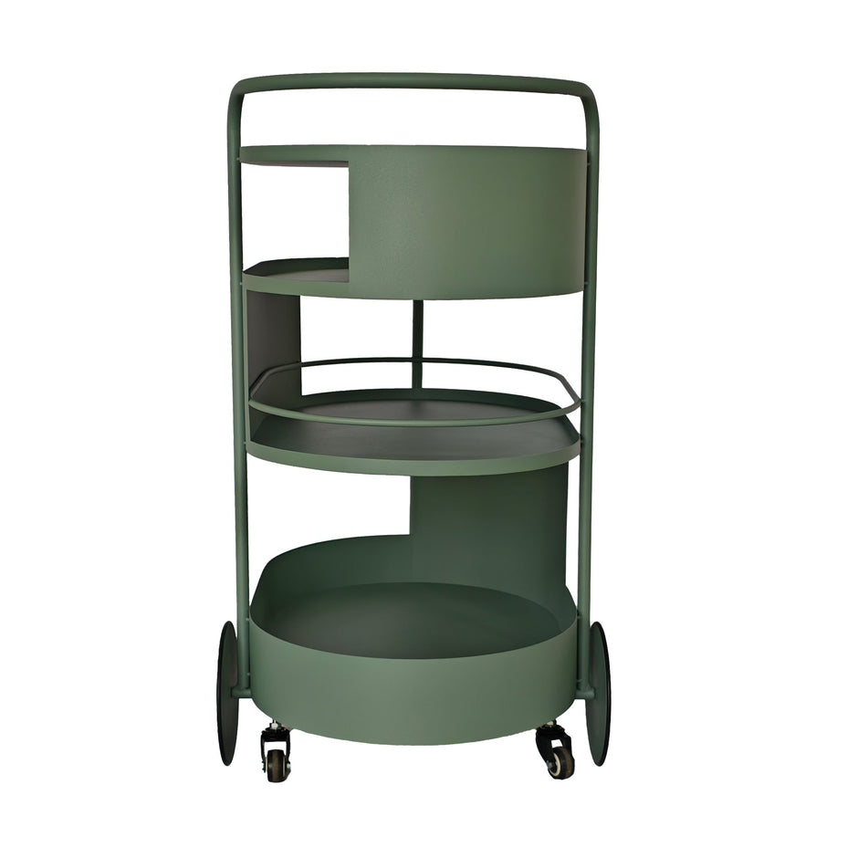 CBR12064-BC 63cm Bar Cart - Sage Green
