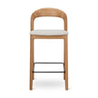 CBS10180-SD 65cm Natural Bar Stool - Beige (Set of 2)