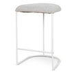 CBS10301-FH 65cm White Bar Stool - Clay Grey (Set of 2)
