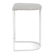 CBS10301-FH 65cm White Bar Stool - Clay Grey (Set of 2)