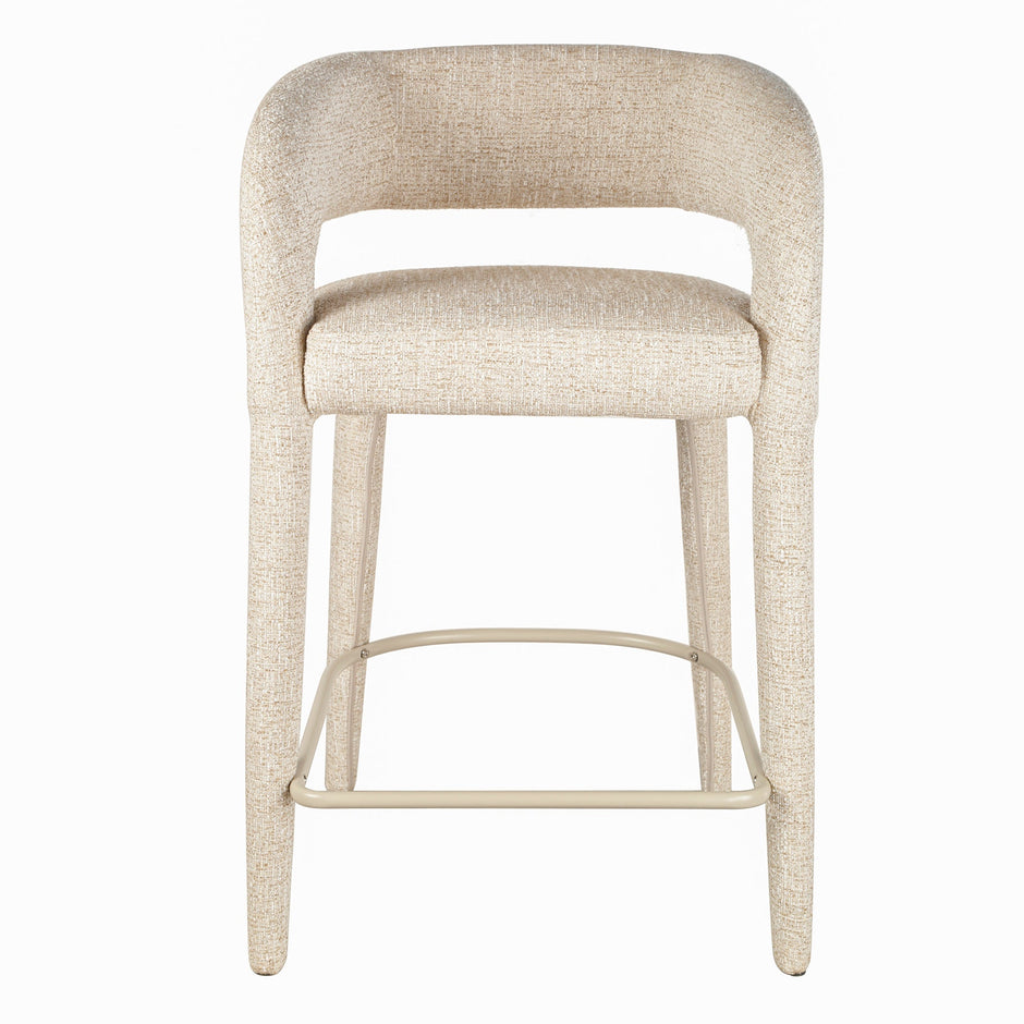 CBS10333-CI 65cm Bar Stool - Pale Beige