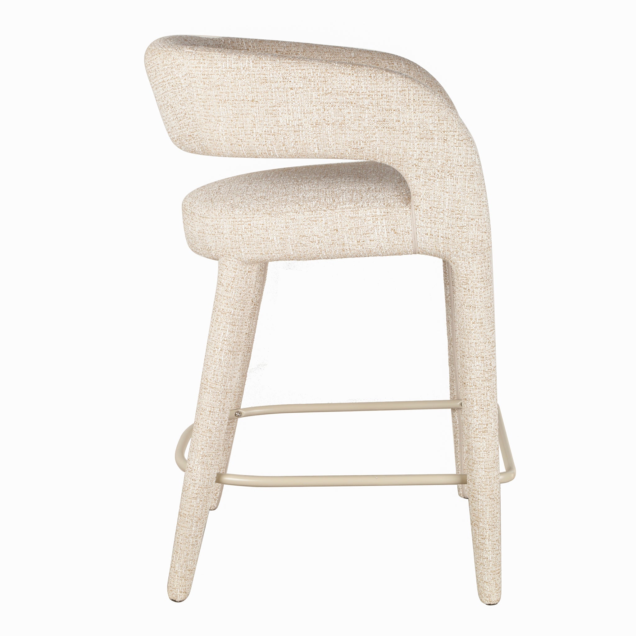 CBS10333-CI 65cm Bar Stool - Pale Beige