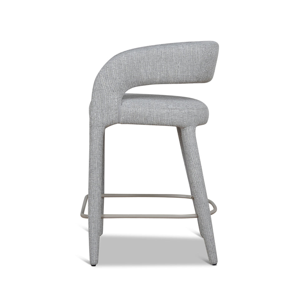 CBS10334-CI 65cm Bar Stool - Chrome Grey