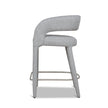 CBS10334-CI 65cm Bar Stool - Chrome Grey