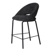 CBS10345-FH Black Bar Stool - Field Charcoal (Set of 2)