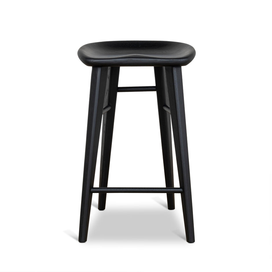 CBS10357-OW 67.5cm Bar Stool - Full Black