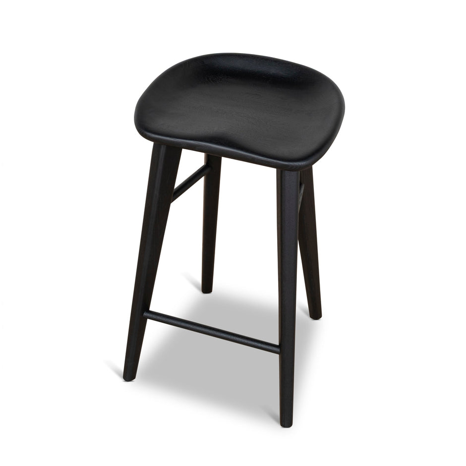 CBS10357-OW 67.5cm Bar Stool - Full Black