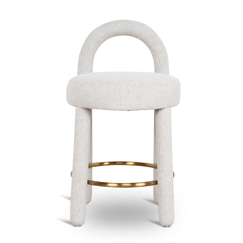 CBS10431-MY 65cm Bar Stool - Coastal Beige