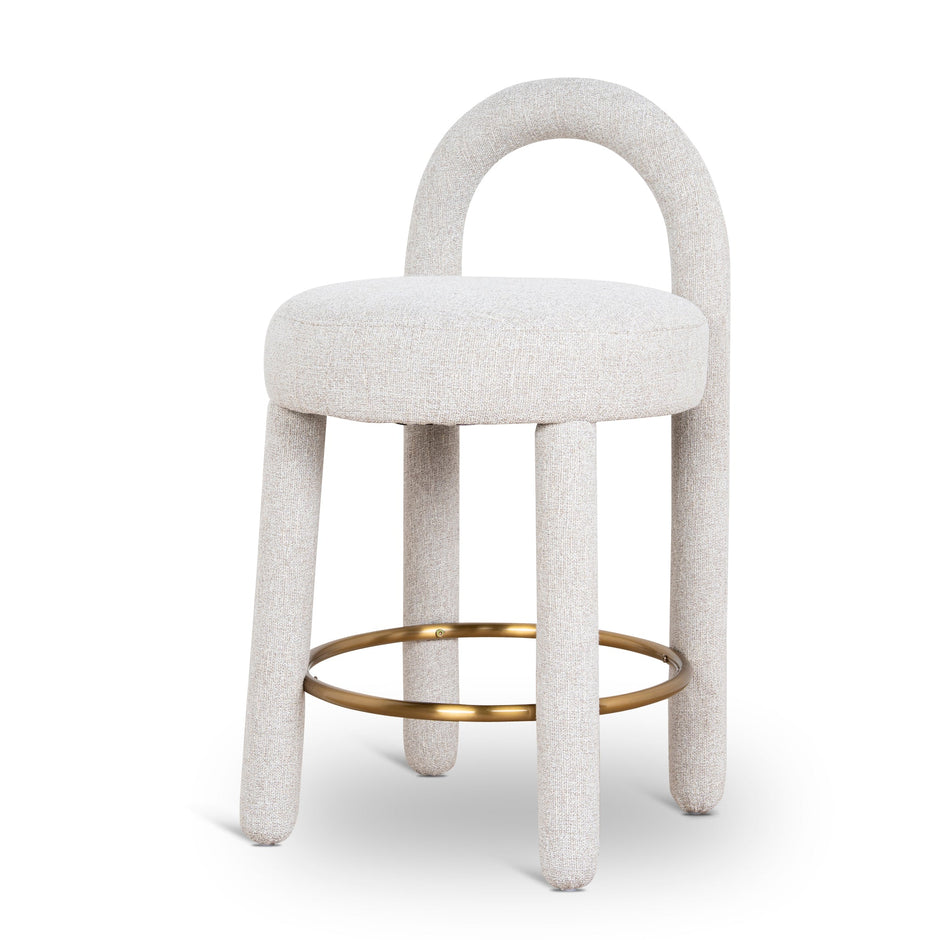 CBS10431-MY 65cm Bar Stool - Coastal Beige