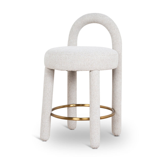 CBS10431-MY 65cm Bar Stool - Coastal Beige