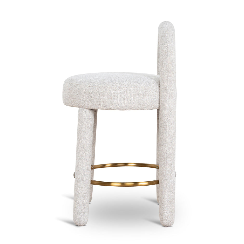 CBS10431-MY 65cm Bar Stool - Coastal Beige