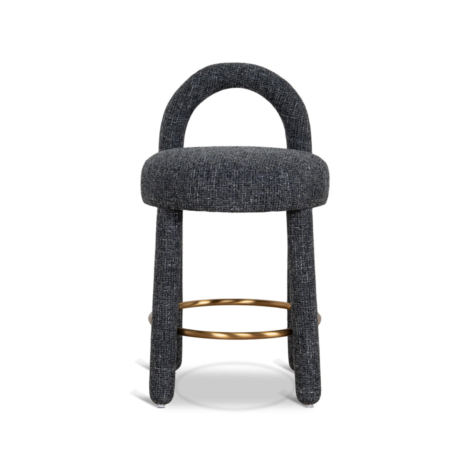 CBS10495-MY 65cm Bar Stool - Field Charcoal