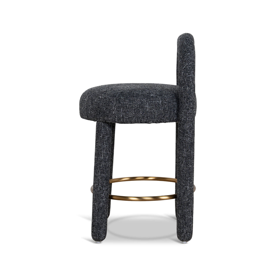 CBS10495-MY 65cm Bar Stool - Field Charcoal