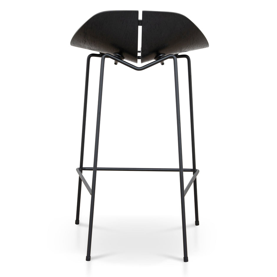 CBS10533-SU 65cm Bar Stool - Full Black
