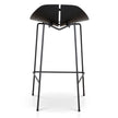 CBS10533-SU 65cm Bar Stool - Full Black