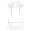 CBS10535-SU 65cm Bar Stool - Full White