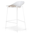 CBS10535-SU 65cm Bar Stool - Full White