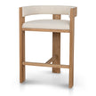 CBS10557-LJ Natural Barstool - Dawn Beige
