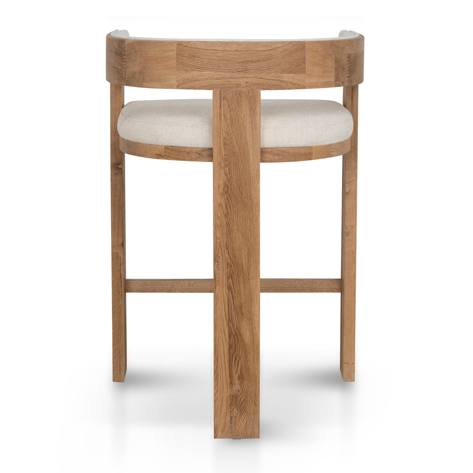 CBS10557-LJ Natural Barstool - Dawn Beige
