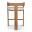 CBS10557-LJ Natural Barstool - Dawn Beige