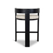 CBS10558-LJ Black ELM Barstool - Dawn Beige