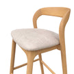 CBS10566-NX 65cm Natural Bar Stool - Naxos Beige