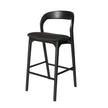 CBS10568-NX 65cm Bar Stool - Full Black