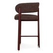CBS12458-CI Red Barstool - Moss Brown (Set of 2)